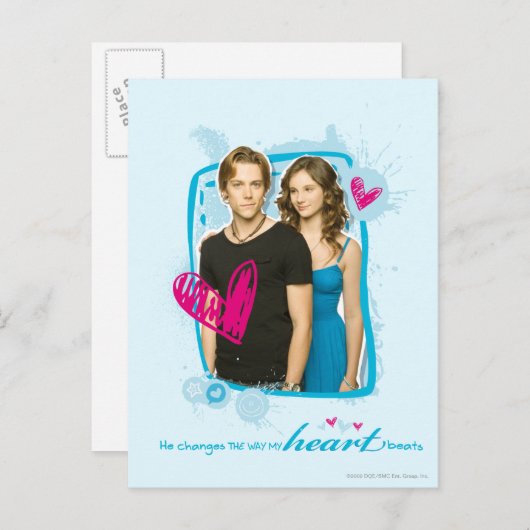 Carte Postale Ethan & Tara (Devant / Derrière)