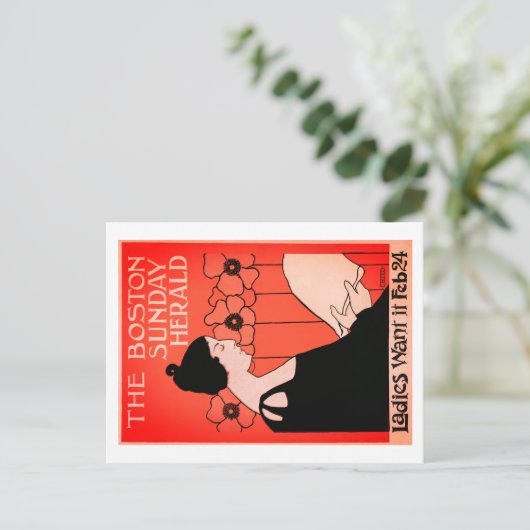 Carte postale Ethel Reed (Debout devant)