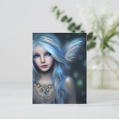 Carte Postale Ethereal Mystical Fairy Girl (Debout devant)
