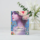 Carte Postale Ethérée Femmes, Guide de l'Esprit, Ange, Fée (Debout devant)