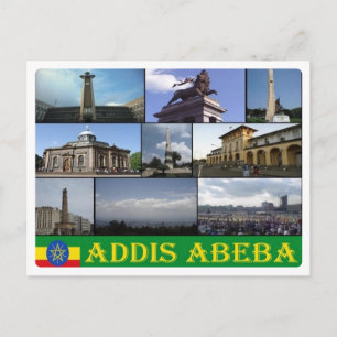 Carte Postale Ethiopia - Addis Ababa - Mosaic -