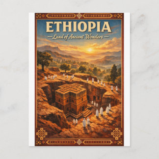 Carte Postale ETHIOPIA – Land of Ancient Wonders