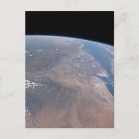 Carte Postale Éthiopie et partie de la mer Rouge (Devant)