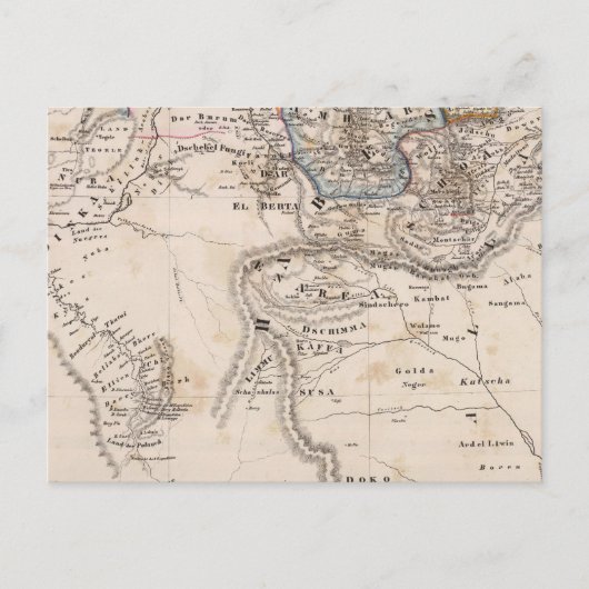 Carte Postale Éthiopie, Somalie, Afrique (Devant)