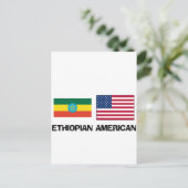 Carte Postale Ethiopien Américain (Debout devant)