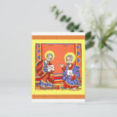 Carte Postale Ethiopien-Bible-Saint-Luke-Saint-John (Debout devant)