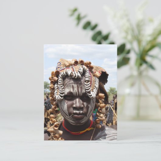 Carte Postale Ethiopienne (Debout devant)