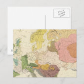 Carte Postale Ethnographique, Europe (Devant / Derrière)