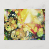 Carte Postale Étincelles papillon (Devant)