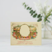 Carte Postale Étiquette de boîte à cigares vintage (Debout devant)