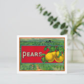 Carte Postale Étiquette de fréquence Stock (Debout devant)