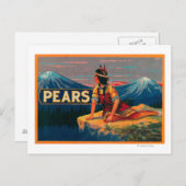 Carte Postale Étiquette de fréquence Stock (Devant / Derrière)