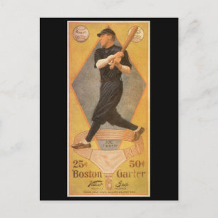 Carte Postale Étiquette de produit vintage Art, Boston Garter po