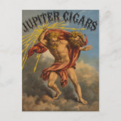 Carte Postale Étiquette de tabac, 1868. (Devant)