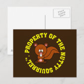 Carte Postale Étiquette d'identification des biens personnels de (Devant / Derrière)