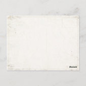 Carte Postale Étiquette espagnol Crate avec marque Olive Impress (Dos)