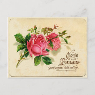 Carte Postale Étiquette français vintage