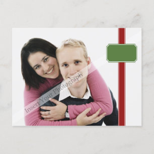 Carte Postale Étiquette vert