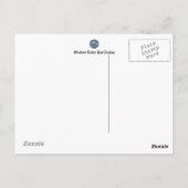 Carte Postale Étiquette vintage (Dos)