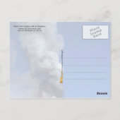 Carte Postale Etna - éruption volcanique (Dos)