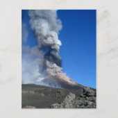 Carte Postale Etna - éruption volcanique (Devant)