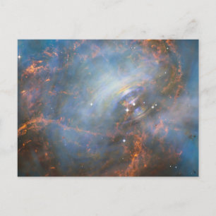 Carte Postale Étoile à neutrons centrale de la nébuleuse du Crab