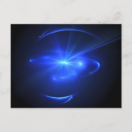 Carte Postale Étoile bleue (Devant)