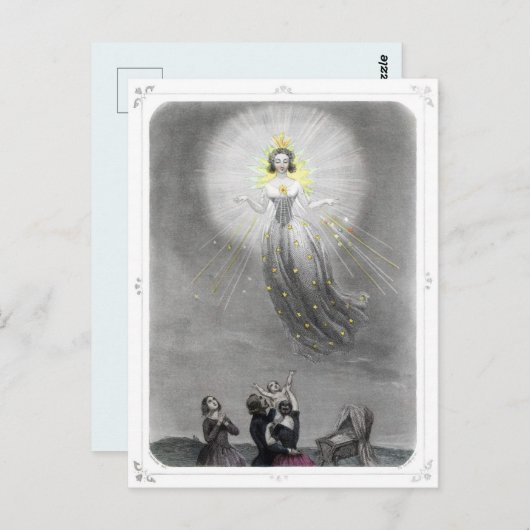 Carte Postale Étoile chanceuse (Devant / Derrière)