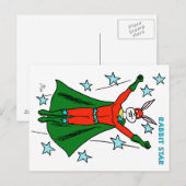 Carte Postale Étoile de lapin (Devant / Derrière)