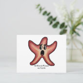 Carte Postale Étoile de mer choquée, MeWarriorWoman sur Twitch (Debout devant)