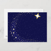 Carte Postale Étoile de tir (Devant / Derrière)