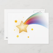 Carte Postale Étoile de tir (Devant / Derrière)