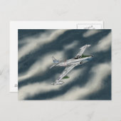 Carte Postale Étoile de tir F80 (Devant / Derrière)