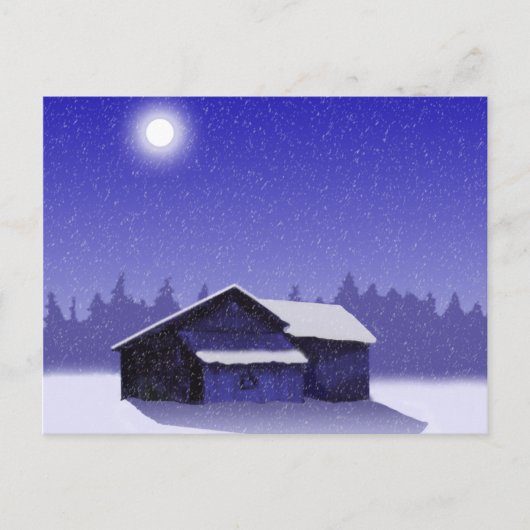 Carte Postale Étoile d'hiver 2 (Devant)
