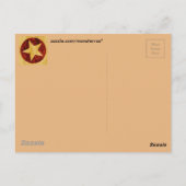 Carte Postale Étoile d'or (Dos)