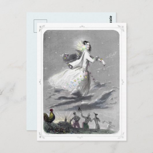 Carte Postale Étoile du matin (Devant / Derrière)