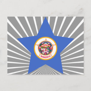 Carte Postale Étoile du Minnesota