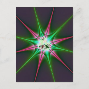 Carte Postale Étoile étincelante