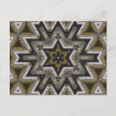 Carte Postale étoile gravée (Devant)