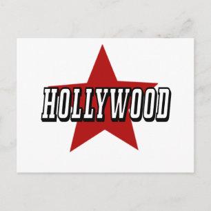 Carte Postale Étoile HOLLYWOOD