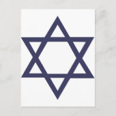 Carte Postale Étoile juive de David (Devant)