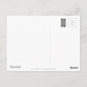 Carte Postale Étoile kaléidoscopique décorative gris argent anti (Dos)