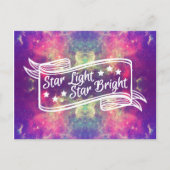 Carte Postale Étoile lumineuse (Devant)