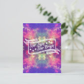 Carte Postale Étoile lumineuse (Debout devant)