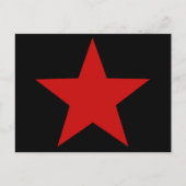 Carte Postale Étoile rouge (Devant)