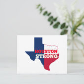 Carte Postale Étoile solite "Houston Strong" (Debout devant)