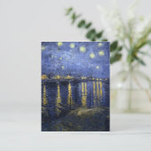 Carte Postale étoile starry-night-1888- de Van Gogh (Debout devant)