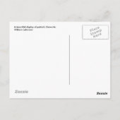 Carte Postale Étoile tourbée (Dos)