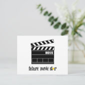 Carte Postale Étoile vidéo (Debout devant)