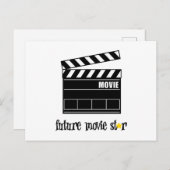 Carte Postale Étoile vidéo (Devant / Derrière)